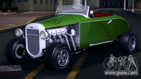 1932 Ford Roadster Hot Rod - Flame para GTA Vice City