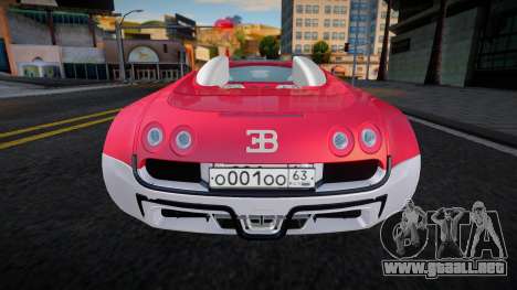 Bugatti Veyron (BRILIANT MTA) para GTA San Andreas