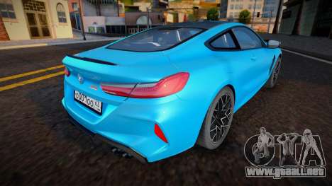 BMW M8 Competition (Brilliant) para GTA San Andreas