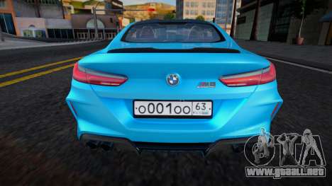 BMW M8 Competition (Brilliant) para GTA San Andreas
