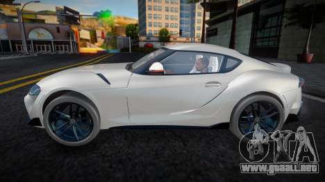 Toyota GR Supra 2020 (Gold Evil) para GTA San Andreas