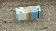 Realistic Banknote Euro 20 para GTA San Andreas Definitive Edition