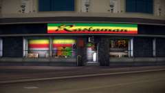 Tienda de música Rastaman para GTA Vice City