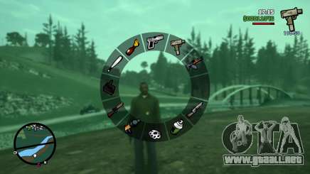 Realistic Classic Weapons Icon Colors para GTA San Andreas Definitive Edition