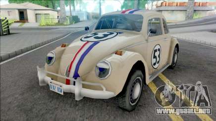 Volkswagen Beetle Herbie [VehFuncs] para GTA San Andreas