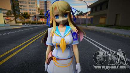 Senran Kagura New Link Hanzo Team Outfit v4 para GTA San Andreas