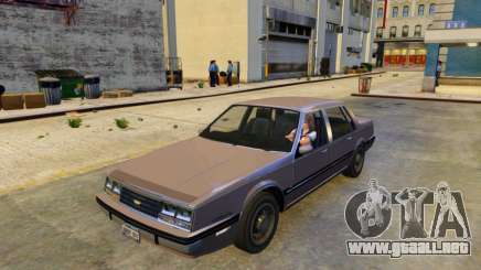 Chevrolet Celebrity de 1984 para GTA 4