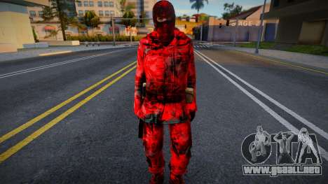 Ártico de Counter-Strike Source Red Black Dragon para GTA San Andreas