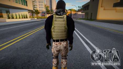 Soldado Mexicano v1 para GTA San Andreas