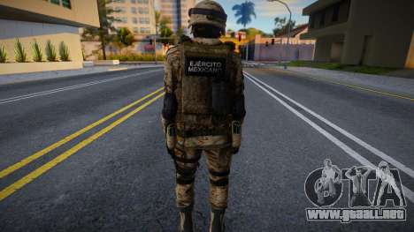 Ejército Mexicano (Versión Brown) para GTA San Andreas