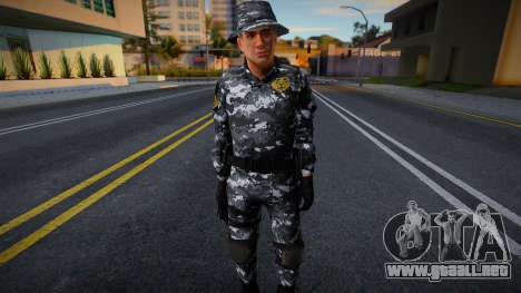 Soldado de Fuerza Única Jalisco v4 para GTA San Andreas