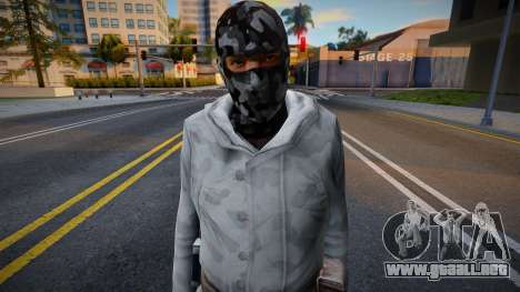 Ártico (Nueva máscara) de Counter-Strike Source para GTA San Andreas