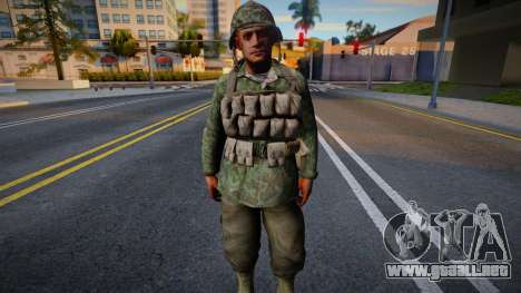 Soldado estadounidense de CoD WaW v3 para GTA San Andreas