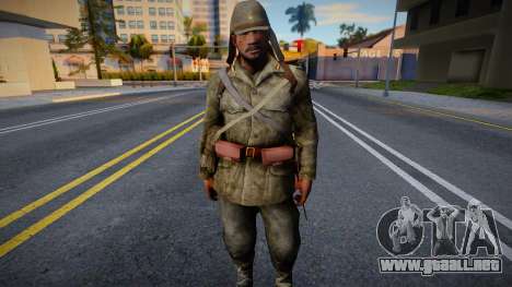 Soldado japonés v1 para GTA San Andreas