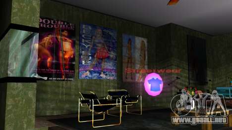 Texturas del interior en el hotel Vista al mar para GTA Vice City