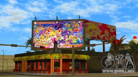 Precure Billboard para GTA Vice City