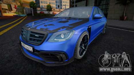 Mercedes-Benz S 63 AMG W222 (Verginia) para GTA San Andreas