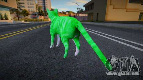 Gato Verde para GTA San Andreas