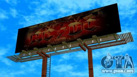 Póster AC-DC para GTA Vice City