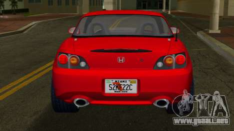 Honda S2000 [AP2] 05 Stock para GTA Vice City