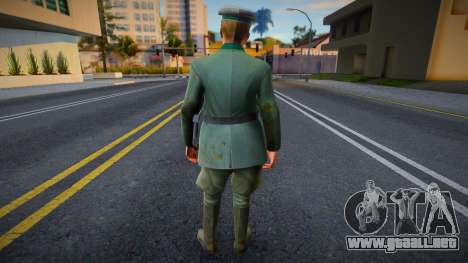 Oficial alemán (Normandía) de Call of Duty 2 para GTA San Andreas