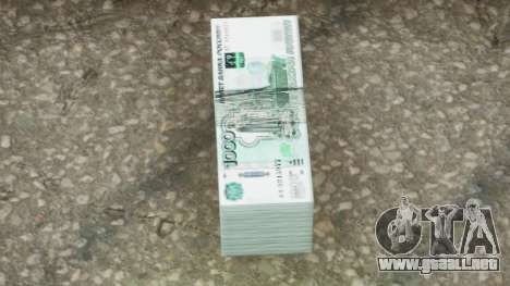 Realistic Banknote RUB 1000