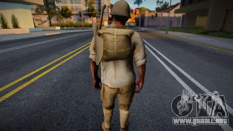 Soldado japonés v4 para GTA San Andreas