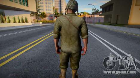 Soldado estadounidense de CoD WaW v7 para GTA San Andreas
