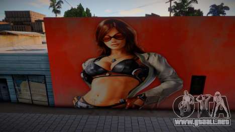Katarina Alves Mural para GTA San Andreas
