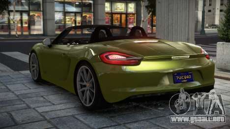 Porsche Boxster 981 GTS para GTA 4