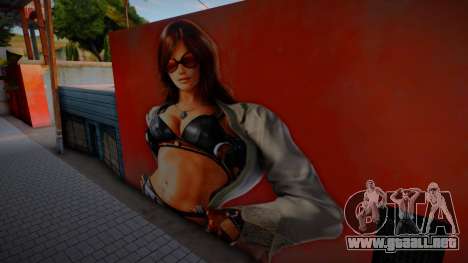 Katarina Alves Mural para GTA San Andreas