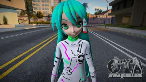 PDFT Hatsune Miku Hello World para GTA San Andreas