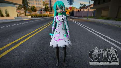 PDFT Hatsune Miku Hello World para GTA San Andreas