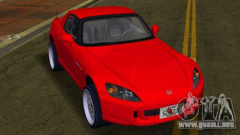 Honda S2000 [AP2] 05 Stock para GTA Vice City