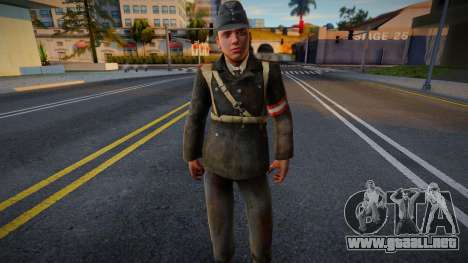 Soldado de la Wehrmacht v1 para GTA San Andreas
