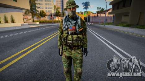 Francotirador de Medal of Honor Warfighter para GTA San Andreas