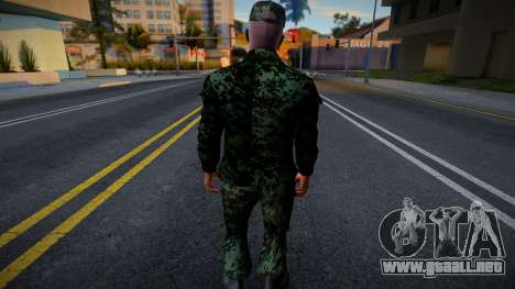 Soldado Con Gorra para GTA San Andreas