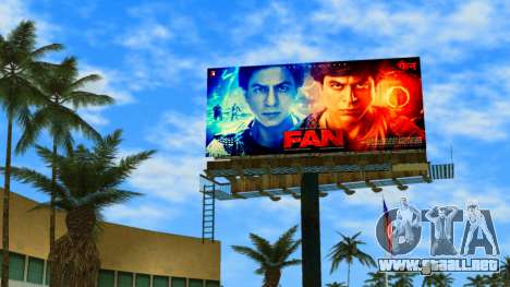 SRK Fan Movie Poster para GTA Vice City