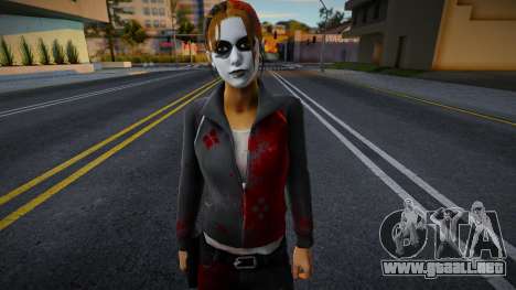 Zoe (Harley Quinn) de Left 4 Dead para GTA San Andreas