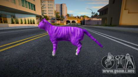 Gato púrpura para GTA San Andreas