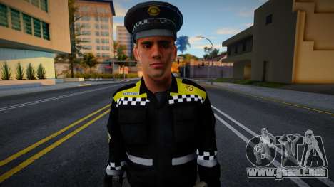 Oficial de la Policía de Tránsito de México para GTA San Andreas