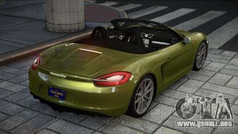 Porsche Boxster 981 GTS para GTA 4