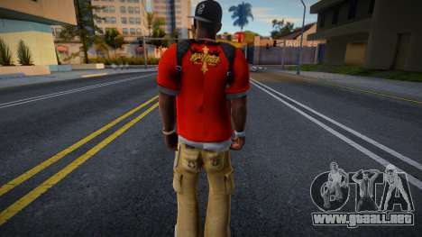 Gangster G-unidad para GTA San Andreas
