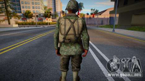 Soldado estadounidense de CoD WaW v3 para GTA San Andreas