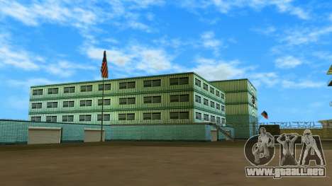Texturas mejoradas para la base militar para GTA Vice City