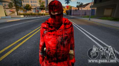 Ártico de Counter-Strike Source Red Black Dragon para GTA San Andreas