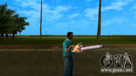 Exquisite chainsaw para GTA Vice City