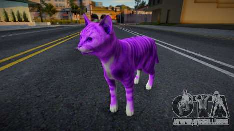 Gato púrpura para GTA San Andreas