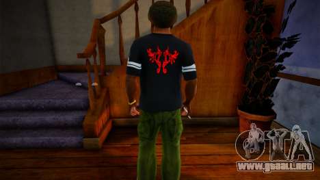 Alex Mercer T-Shirt para GTA San Andreas