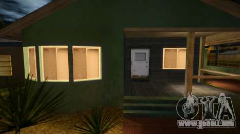 Iluminación mejorada para el hogar de Big Smoke para GTA San Andreas